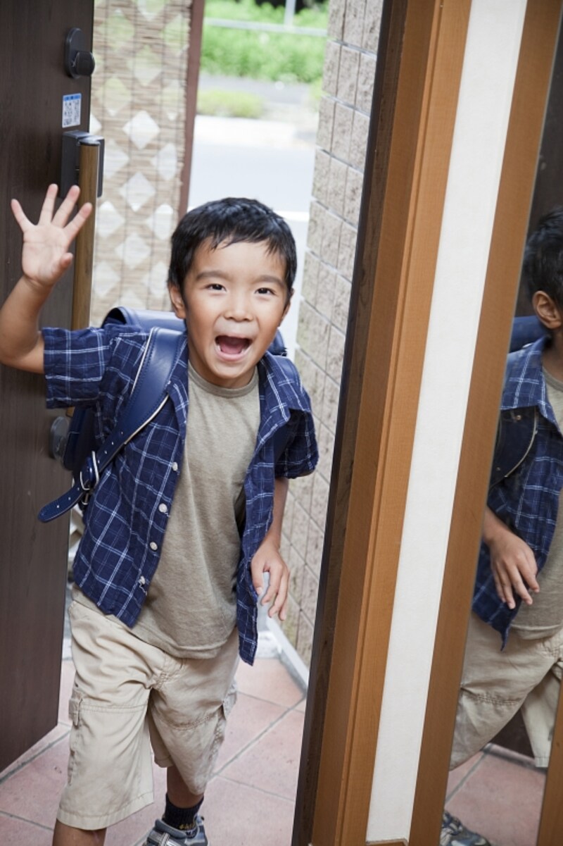 お子さんの帰宅が動画で分かる