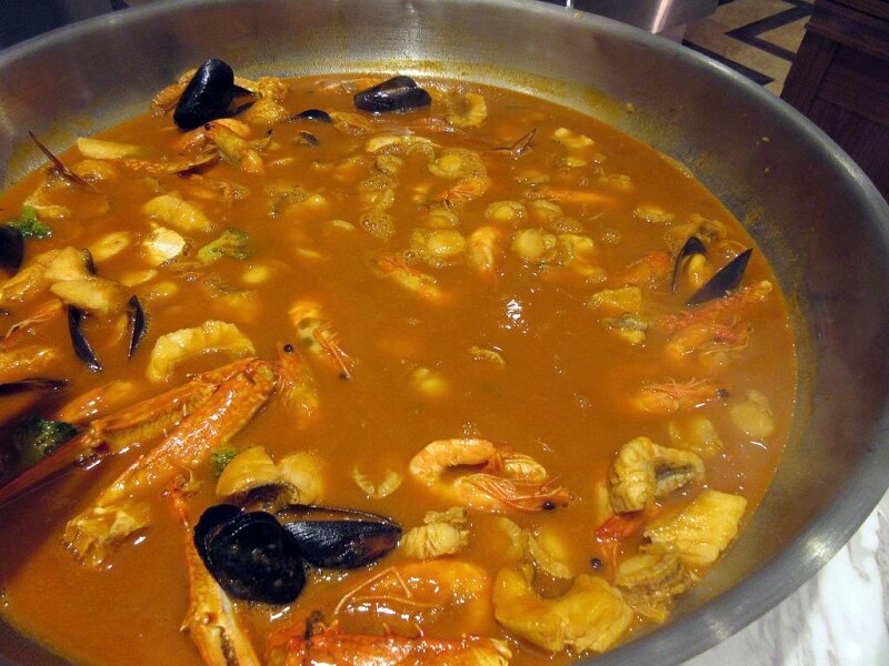 「インターコンチネンタル カールトン カンヌ」の特製ブイヤベース