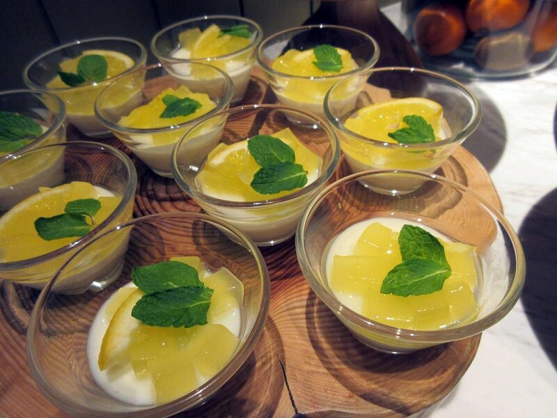 季節限定 湘南ゴールドジュレゼリー はちみつソースで