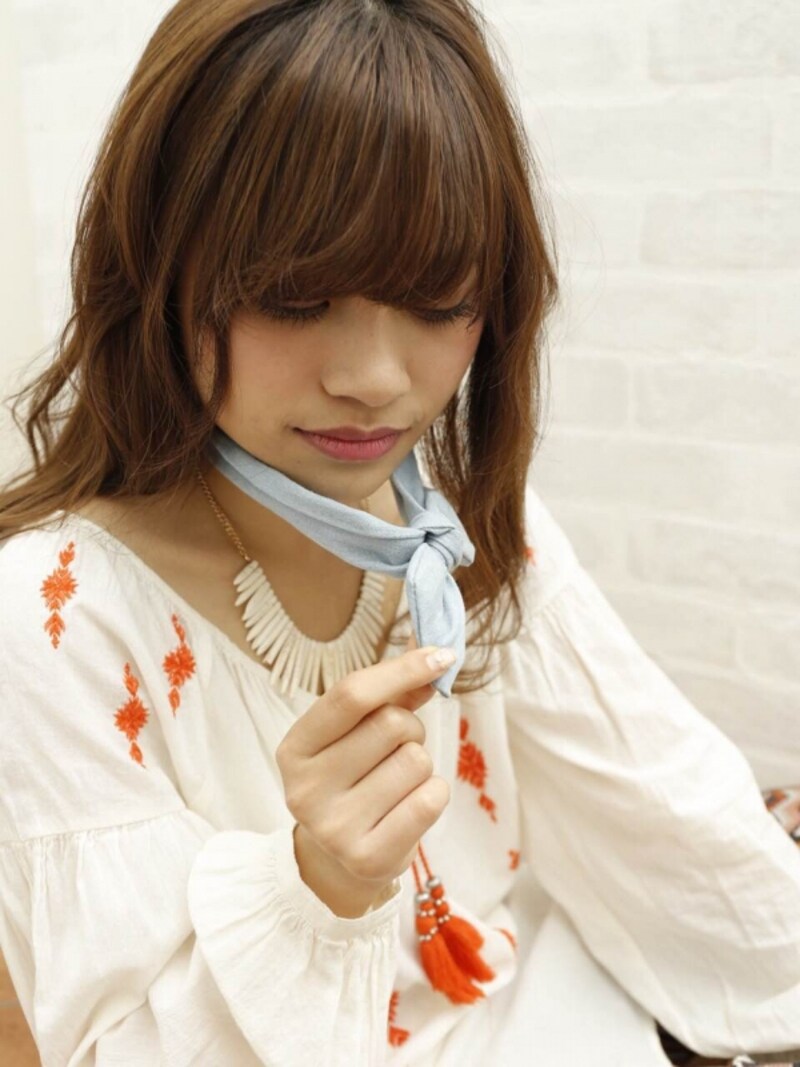 まずはターバンを首にセット