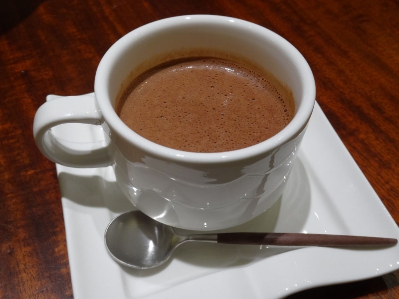 「CACAO MARKET by MARIEBELLE（カカオ マーケット バイ マリベル）」の「ホットチョコレート」