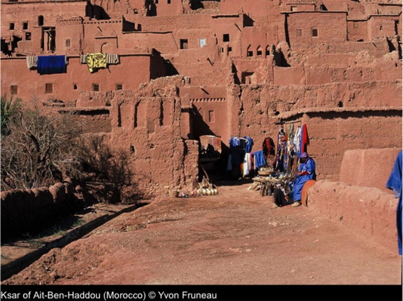 アイット・ベン・ハドゥ (Ksar d'A?t-Ben-Haddou)の町