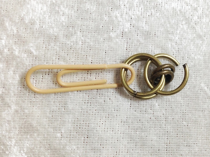 ヘルムチェーンのブレスレット