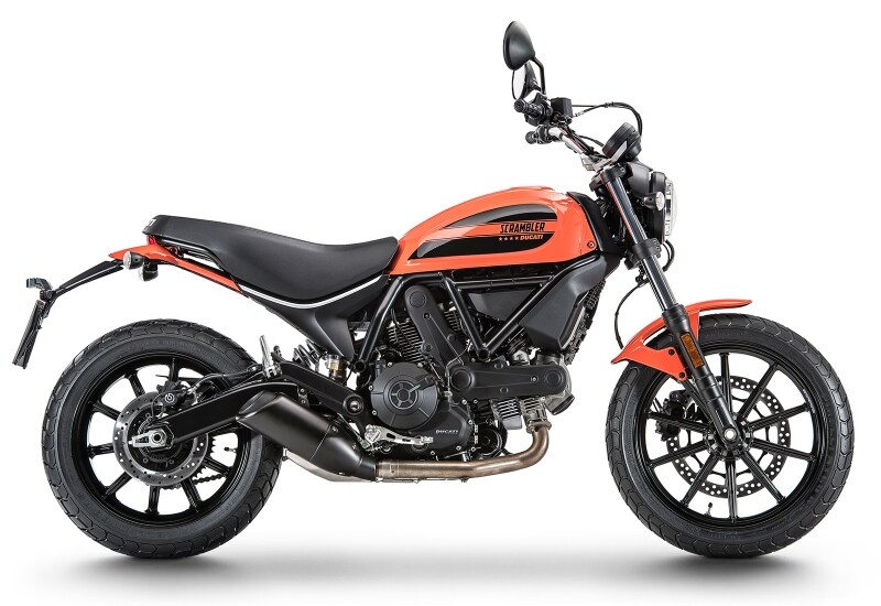 DUCATI Scrambler Sixty2 Atomic Tangerine