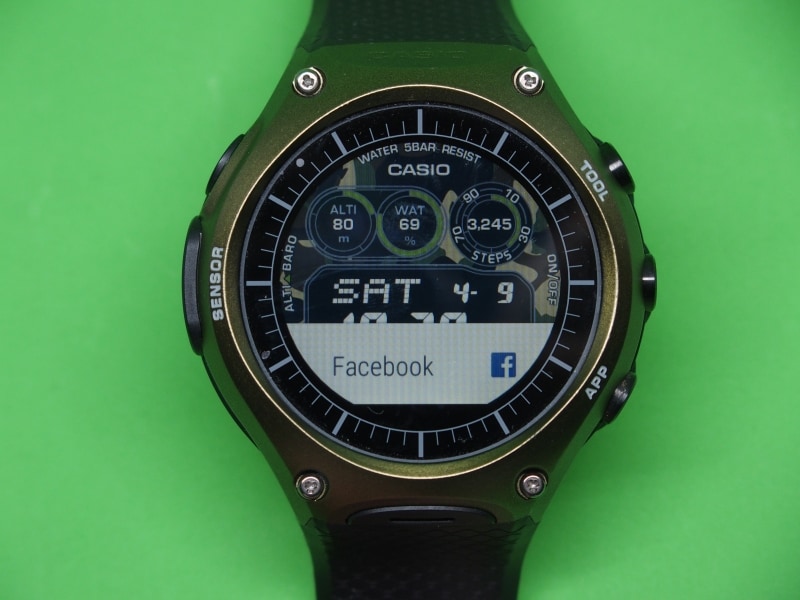 CASIO スマートウォッチ　WSD-F10 BK カシオ スマートウォッチ WSD-F10 BK ブラック Smart Outdoor