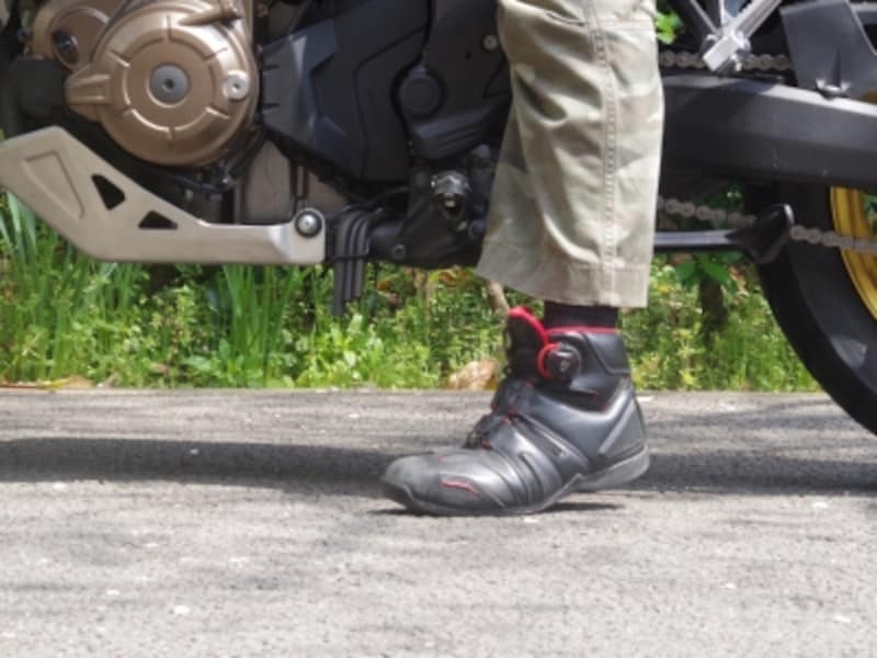 850mmにしてサスペンションを柔らかくするとこんな感じ