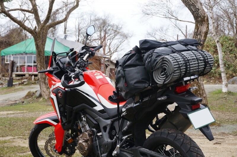 キャンプツーリングにも最適！