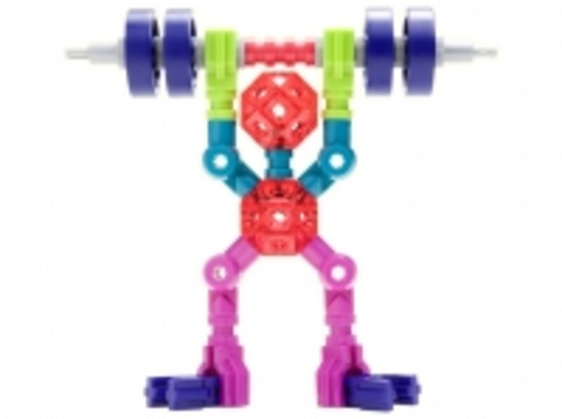 ユニークなパーツを組み合わせて作るアメリカ発のブロック