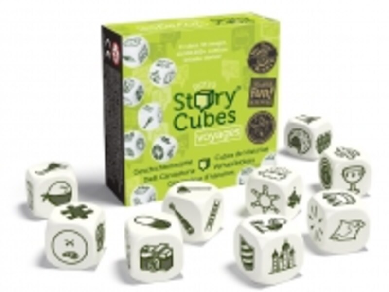 9つのキューブを投げて出てきた絵からお話しを創りましょう