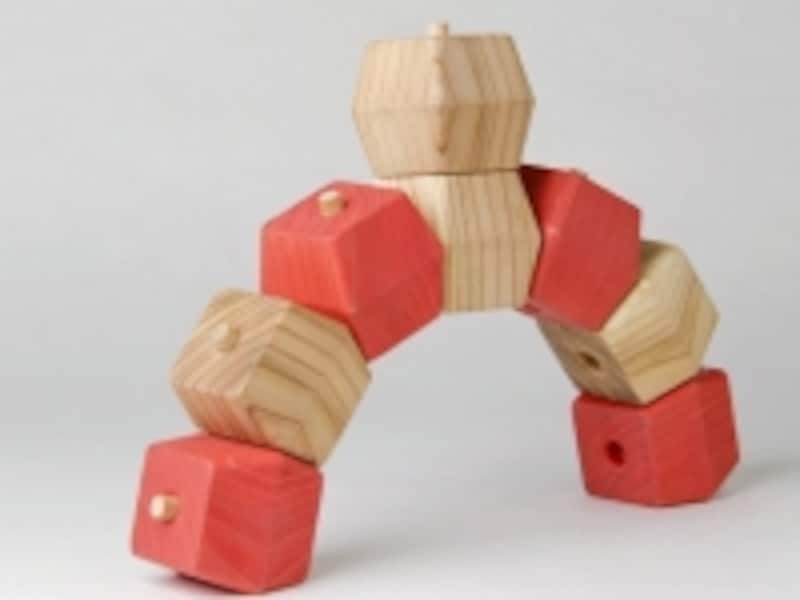 斜めやアーチにも積める不思議なつみき