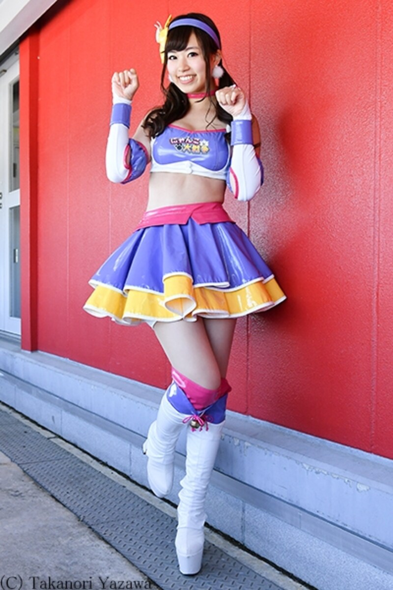 阿比留夏海／にゃんこ大戦争ガールズ