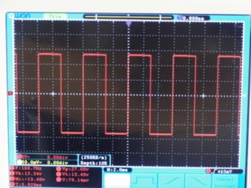 問題のない波形