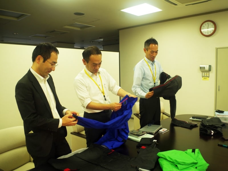 左から中村さん、八木さん、柏田さん