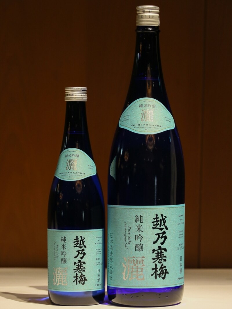45年ぶりの新商品！越乃寒梅 純米吟醸酒 灑（さい）