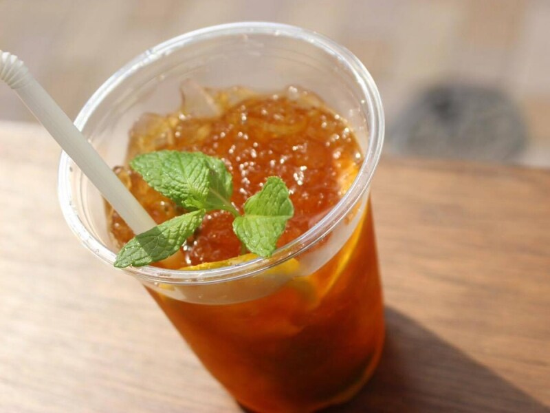 珍しいレモネードとコーヒーのコラボレーション