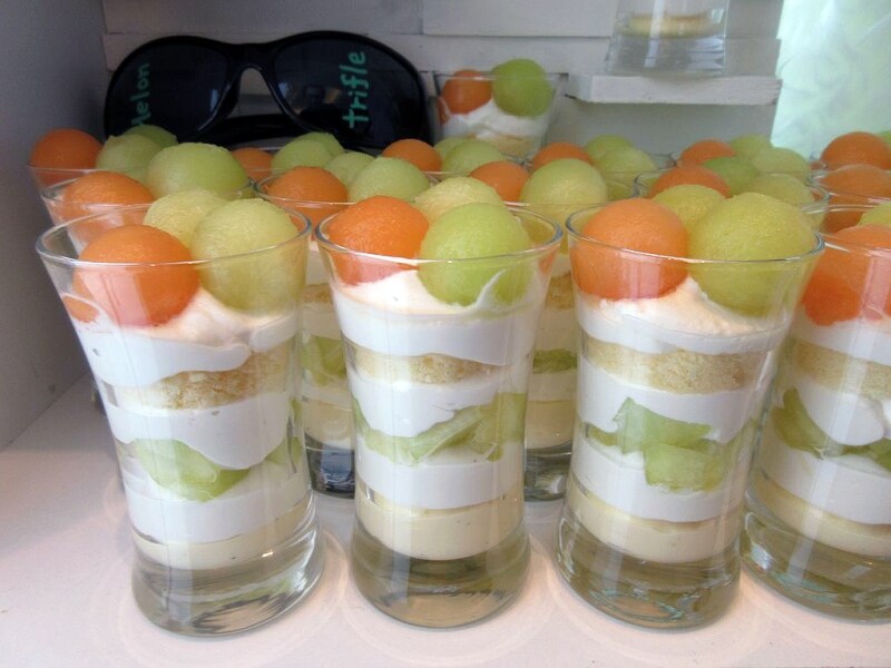 ベランダ メロンのトライフル