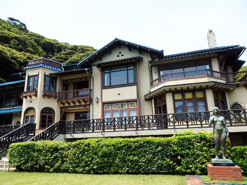 鎌倉文学館の建物