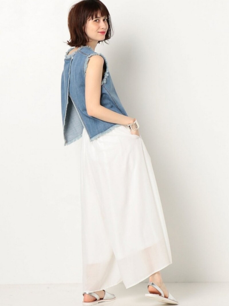 (アナザーエディション) Another Edition AEBC フリンジ ノースリーブトップス