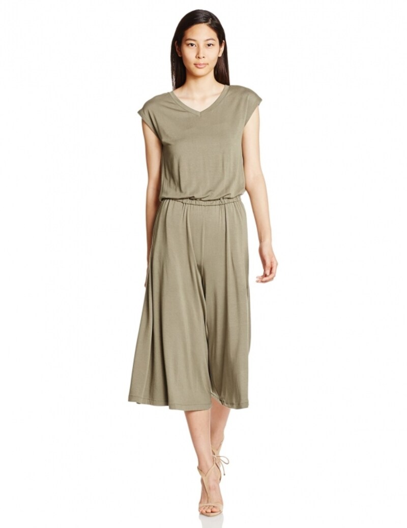 (エヌナチュラルビューティーベーシック)N.Natural Beauty Basic カットソーガウチョコンビネゾン