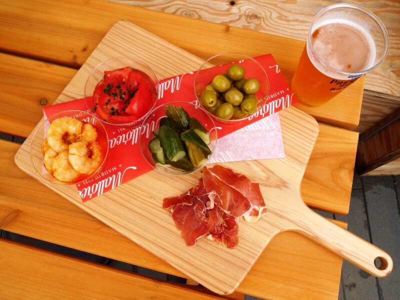 マヨルカ タパス・グランデ~タパスの5種盛り合わせ