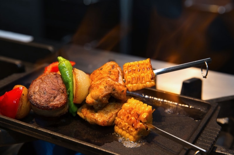 スタンダートコースの「炎の鉄板」