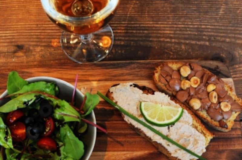 2種類楽しめるタルティーヌセット