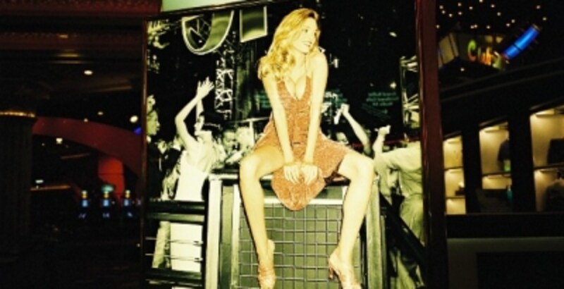 写真はＭＧＭグランドラスベガスのカジノにあるディスコ（クラブ）※松井がカジノの許可を得た上で撮影