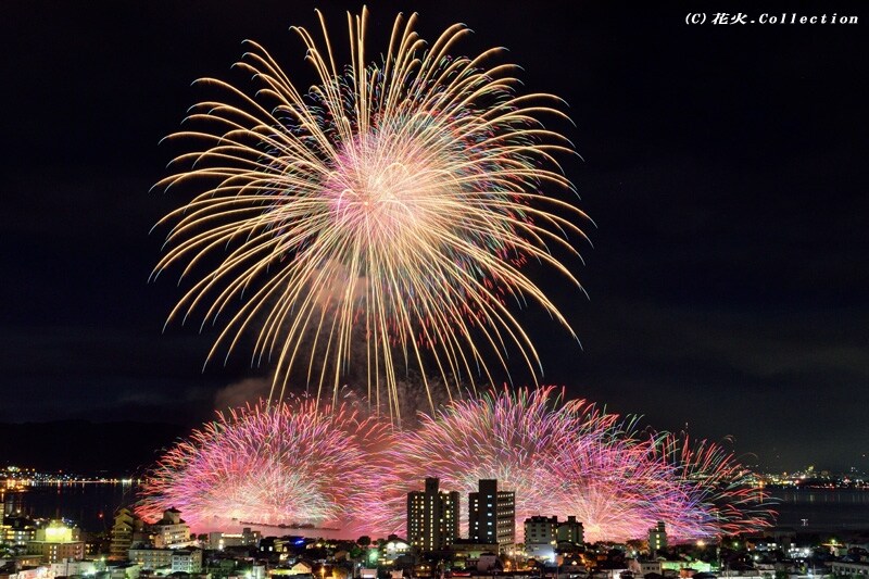 諏訪湖花火