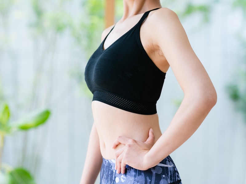 下腹をスッキリさせるには、食事も大切!