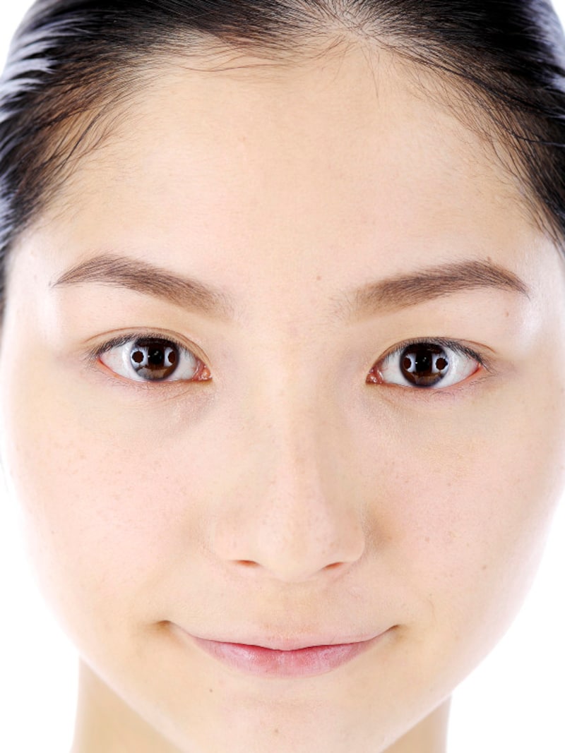 好感度の高いベーシック眉の完成