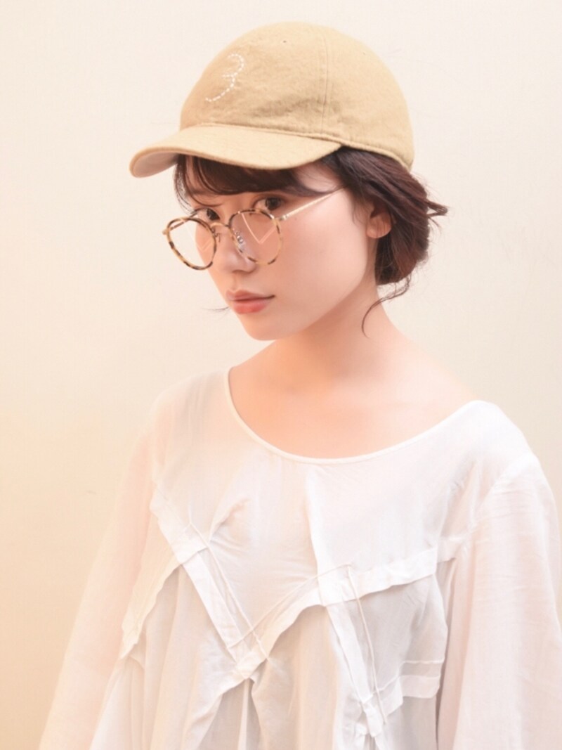 メガネとの相性も抜群です
