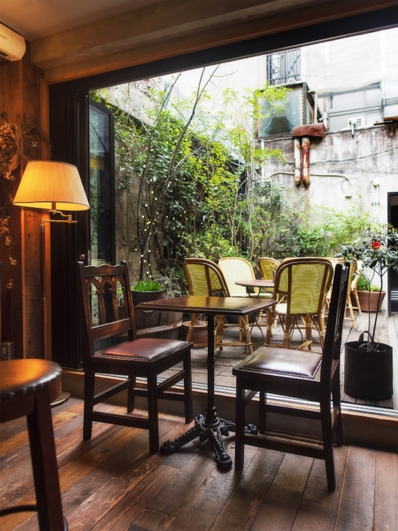 銀座の小さな屋上