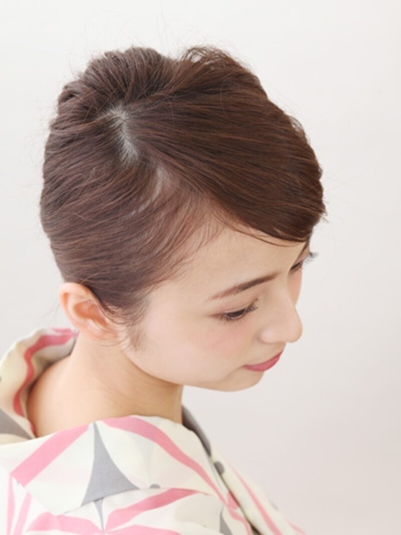 前髪が短い人でもまるでもともと長いかのように見せられるテクニック