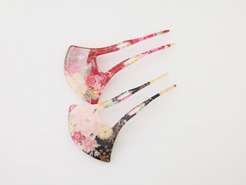 上品な和柄のかんざし