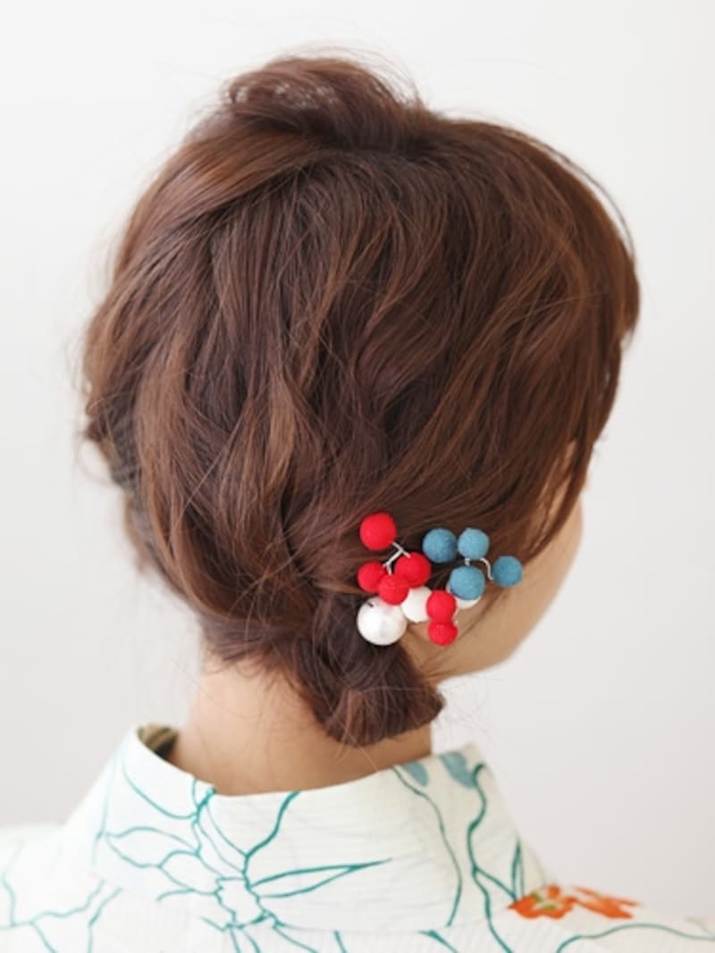 トップがペタンとすると寂しい印象に…