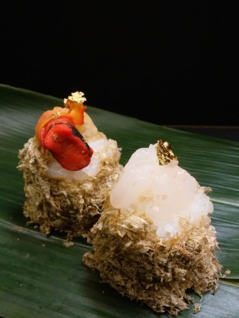 日本海の宝石食べ比べ(富山白エビ・赤西貝)