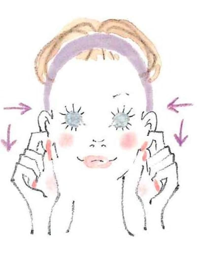耳を触ると顔がぽかぽかするのが分かるはず