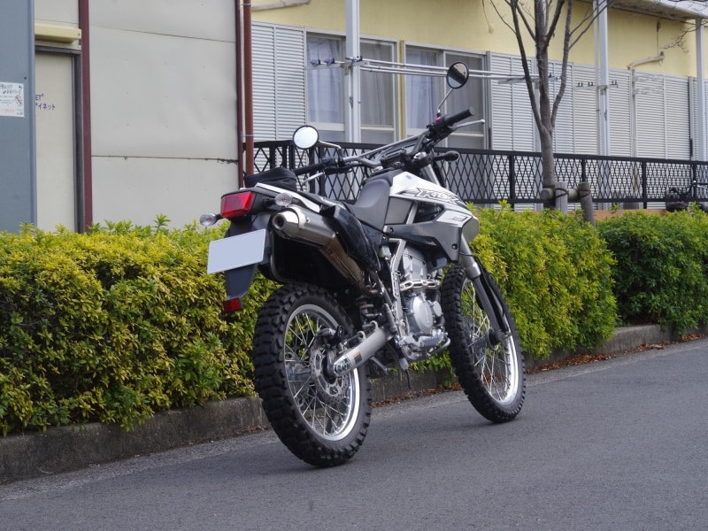 KLX250リアビュー
