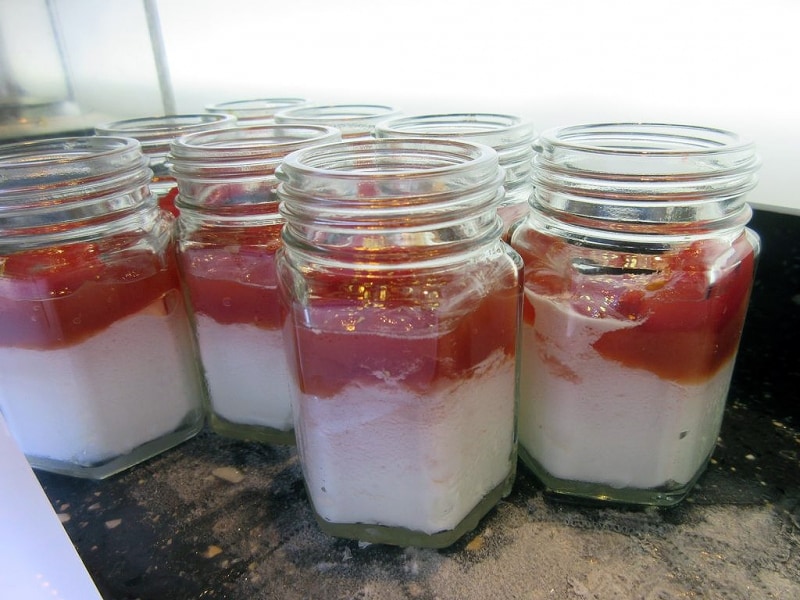 ナイト＆デイ ヨーグルト×トマトコンポートのサマーデザート