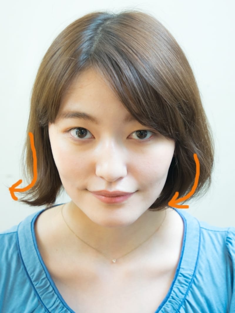 実例1・右サイドがハネる