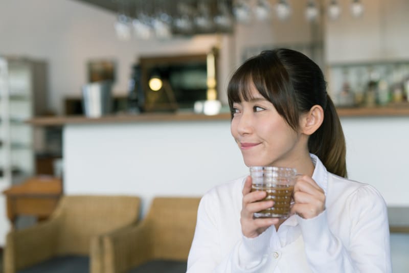 コーヒーは食後の気分転換、リラックスなどにも役立ちます。