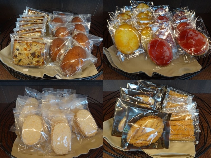 「ラ・プレシューズ」の各種焼き菓子(1個各税別180円~260円)