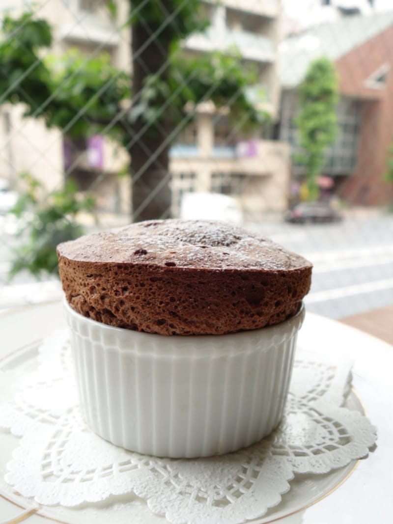 日本限定のスフレ オー ショコラ(¥1,000)