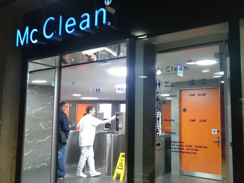 有料公衆トイレMc clean.
