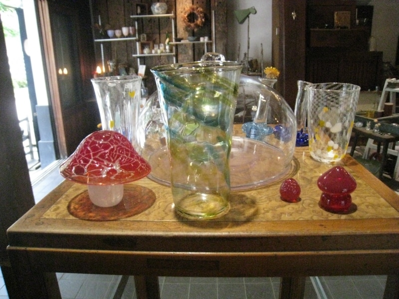 ユニークなオブジェたち。部屋に飾っておきたい。