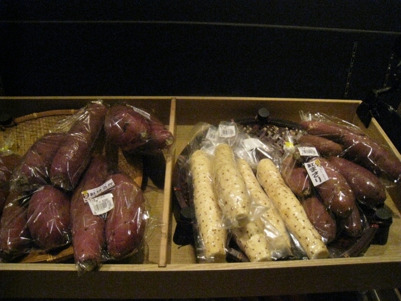 滋味あふれる小江戸野菜が並びます。