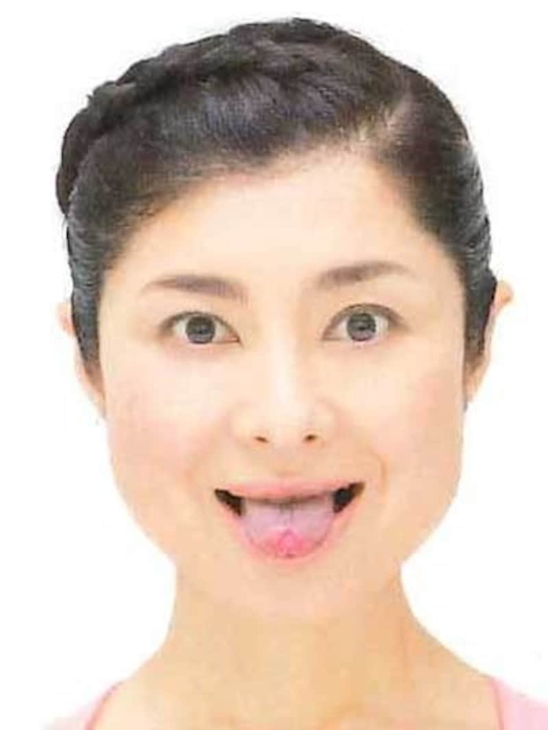 舌の三角度合をチェック
