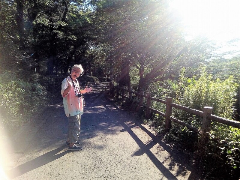 午後4時をまわってもまだまだ暑い!