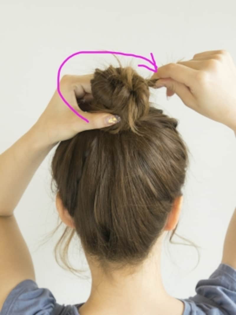 新しい 無造作 おだんご ヘア 作り方 最高のヘアスタイルのインスピレーション