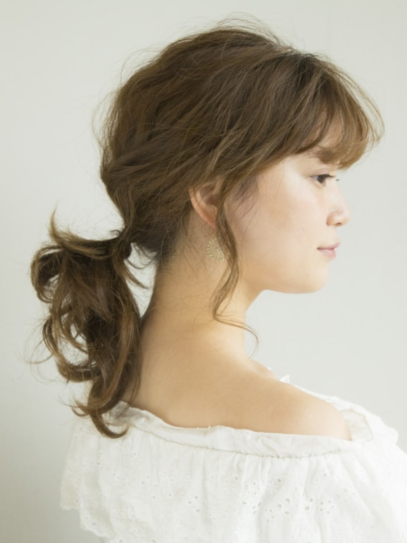 ノットヘア―アレンジ・右サイド